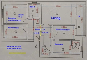 Apartament 4 camere - imagine 4