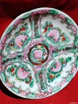 Set rar japonez -chinezesc, cu holograma Gheișa și marcaj Qianlong  - imagine 3