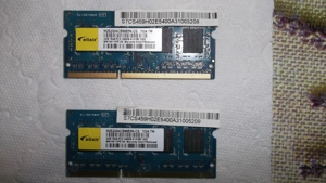 Kit 2x2GB (4GB) DDR3 Nanya Technology pentru Laptop - imagine 2