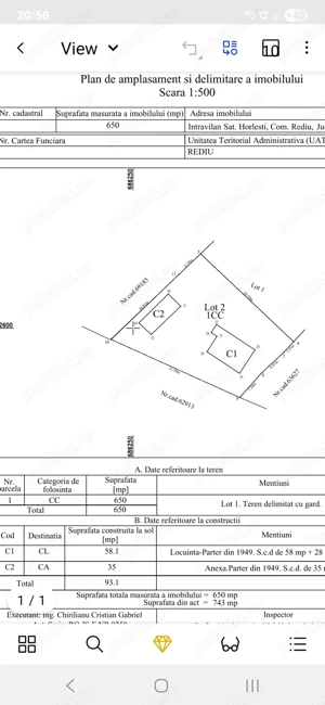 Vând Casă bătrânească Horlesti-Rediu