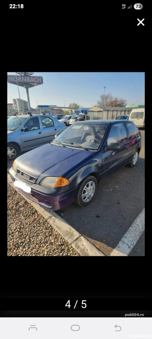 Suzuki  Swift  automat schimb cu rulotă  - imagine 5
