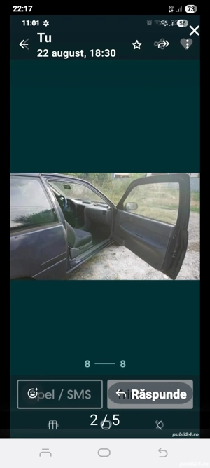 Suzuki  Swift  automat schimb cu rulotă  - imagine 3