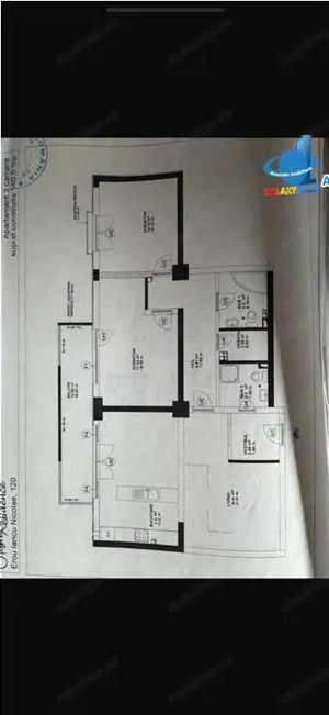 Apartament 3 camere, Iancu Nicolae Mark Twain Pipera, Parcare Centrala - imagine 14