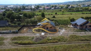 Casa individuala in stadiu de constructie – direct de la dezvoltator