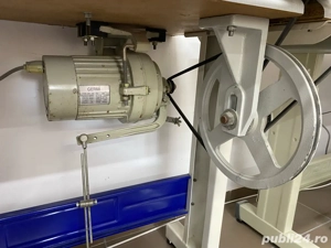 Mașină de cusut industrială pentru bandă bie Germi GM-32, 500W, stare foarte bună - imagine 4