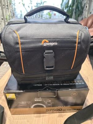 Nikon D7500 Aparat Foto DSLR 20.9MP CMOS 4K Kit 18-140 mm - imagine 3