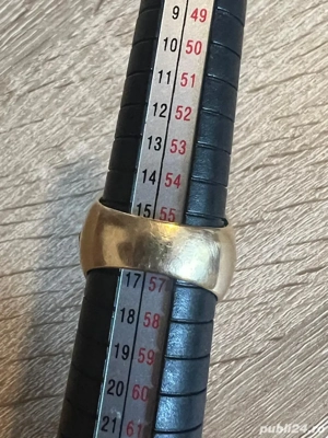 inel Rusia aur cu 4 ct diamante si jad - imagine 2