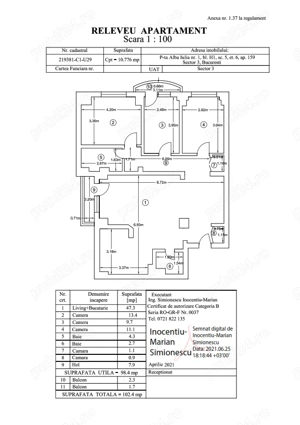 Proprietar, vand apart.4 camere, Bdul UNIRII Rond Alba Iulia-5 minute metrou - imagine 16