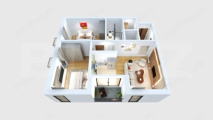 Apartament cu 3 camere, 59 mp, zona Cetate