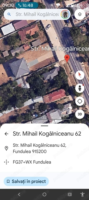 Teren de vânzare Fundulea  Călărași