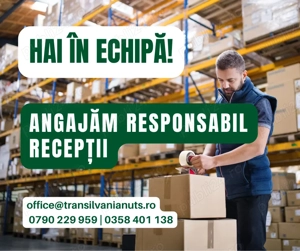 Angajam responsabil receptie