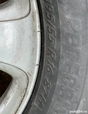 Vând 4 jante aliaj Mercedes Benz, originale - imagine 2