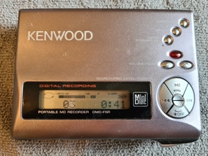 Kenwood DMC-F5R minidisc recorder cu telecomanda si baterie noua