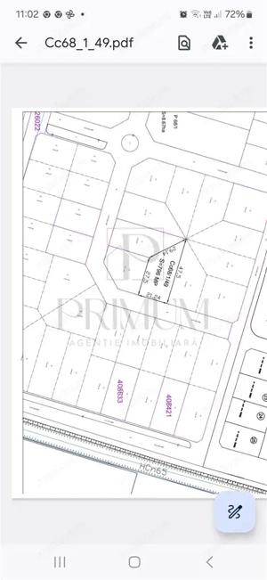 Teren pentru constructie - Mosnita Veche - zona foarte buna - - imagine 2