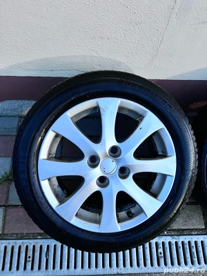 Roti aluminiu, anvelope Semperit 185/55/15, prindere 4x100 - imagine 4