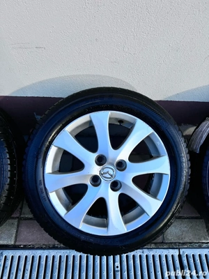 Roti aluminiu, anvelope Semperit 185/55/15, prindere 4x100 - imagine 3