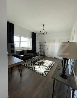 Apartament 82 mp, 2 dormitoare, 2 bai, living, laundry space, balcon si parcare