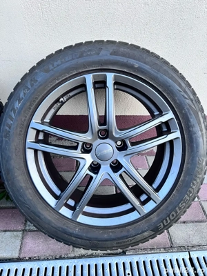 Roti aluminiu, anvelope Bridgestone 235/55/18, prindere 5x114 - imagine 4