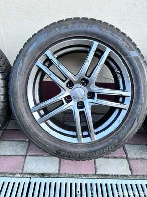Roti aluminiu, anvelope Bridgestone 235/55/18, prindere 5x114 - imagine 5