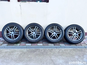 Roti aluminiu, anvelope Bridgestone 235/55/18, prindere 5x114