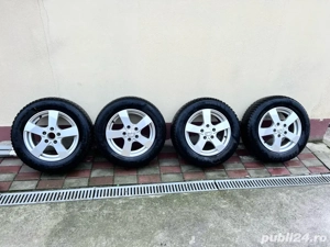 Roti aluminiu in stare foarte buna, anvelope Semperit 195/65/15