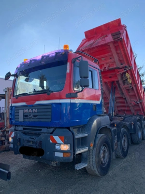 man 8x4 bascula de vanzare