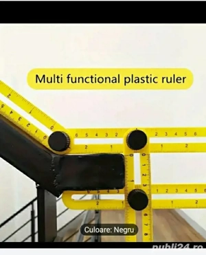 rigla franta pliabila 6secmmente cu gauri delimitare, utilizare pt.masuratori  - imagine 5