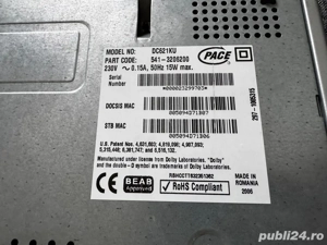 Decoder UPC Media box receiver Thomson Model receptor - imagine 3