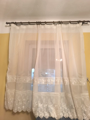 Galerie dubla (perdea si drapedie) 2 bucati - imagine 2