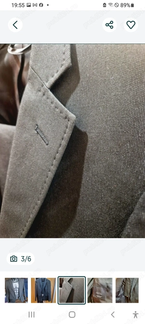 Costum bărbați Zara,nou,cu etichetă  - imagine 2