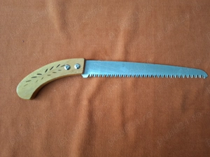 Fierastrau inox coada de randunica cu maner lemn, 30 cm