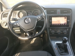 VOLKSWAGEN GOLF 7 (facelift) 1.6 TDI, 115 cp, a.f. 2019 - imagine 8