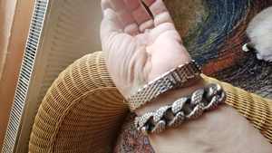 Bratara argint unisex - imagine 2