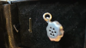 Inel și pandantiv granate dama argint - imagine 4