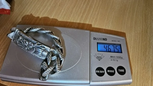 Bratara argint unisex - imagine 5