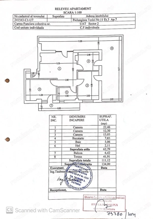 Apartament 3 camere tip Penthouse   Terasă 50 mp   Rond Gherghiței   Mall Promenada - imagine 10