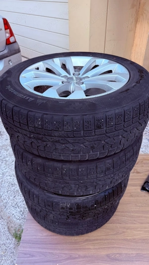 Jante 18" OEM Audi Q5 8J ET39 5x112 + Anvelope SUV de iarnă Kumho 235/60 R18 107H - imagine 7