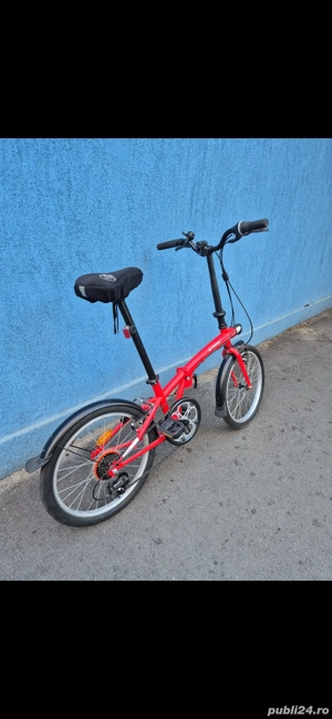 bicicleta pliabila btwin
