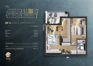Oportunitate de Investitie! 2 Camere Elite City! - imagine 3
