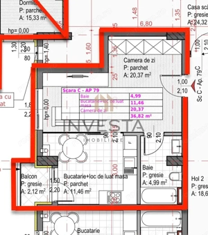 APARTAMENT DE VANZARE 1 CAMERA SOPOR - imagine 5