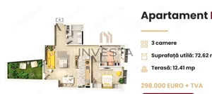 Apartament 3 camere exclusivist in Zona Parcului Central, Cluj-Napoca! - imagine 2