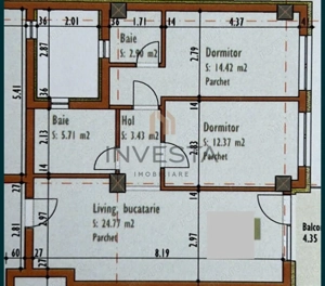 Apartament de 3 camere/constructie 2025/Cartier Marasti - imagine 2