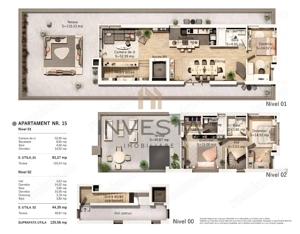 Penthouse cu terasa de 150 mp! Cu panorama spre Parcul Central! - imagine 2