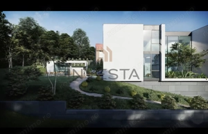 Vila de lux cu arhitectură superbă, cu panorama spre Cluj! - imagine 2