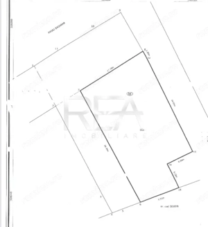 Teren constructii-473 mp Bd. Orhideelor  lângă Kaufland & Metrou Basarab