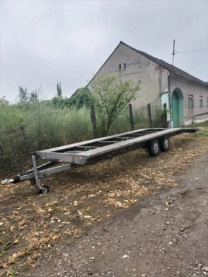 remorca   platforma transport masini - imagine 2