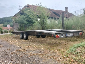 remorca   platforma transport masini - imagine 4