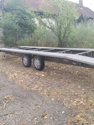 remorca   platforma transport masini - imagine 5