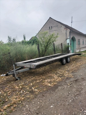 remorca   platforma transport masini - imagine 7