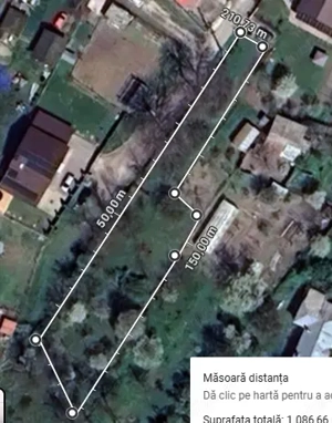 Teren Intravilan de Vânzare 1160 mp în Vișoi, Fundătura Pravăț, Câmpulung Muscel, Argeș